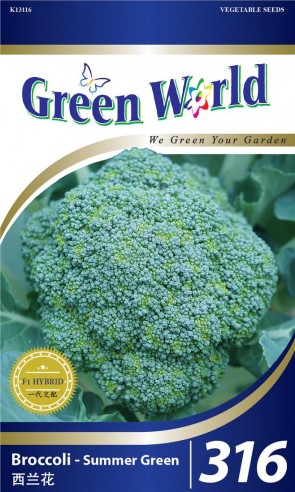 Green World Broccoli - Summer Green